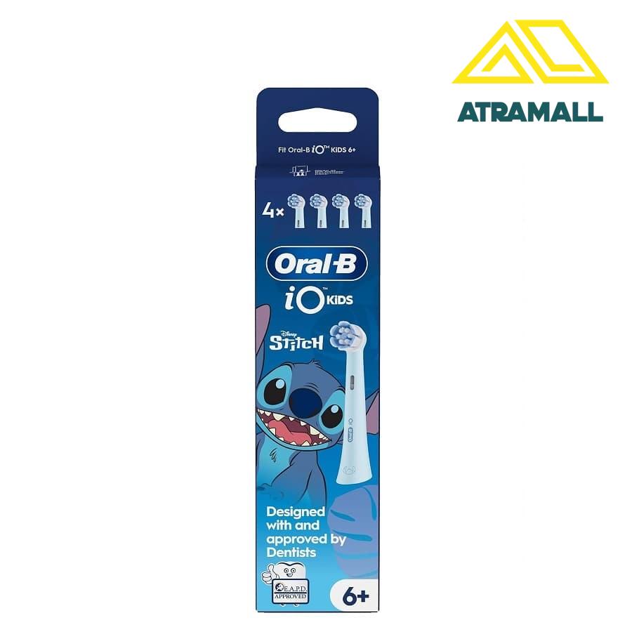 پک 4 عددی سَری یدک مسواک برقی کودک Oral-B مدل iO KiDS 6+ StitcH