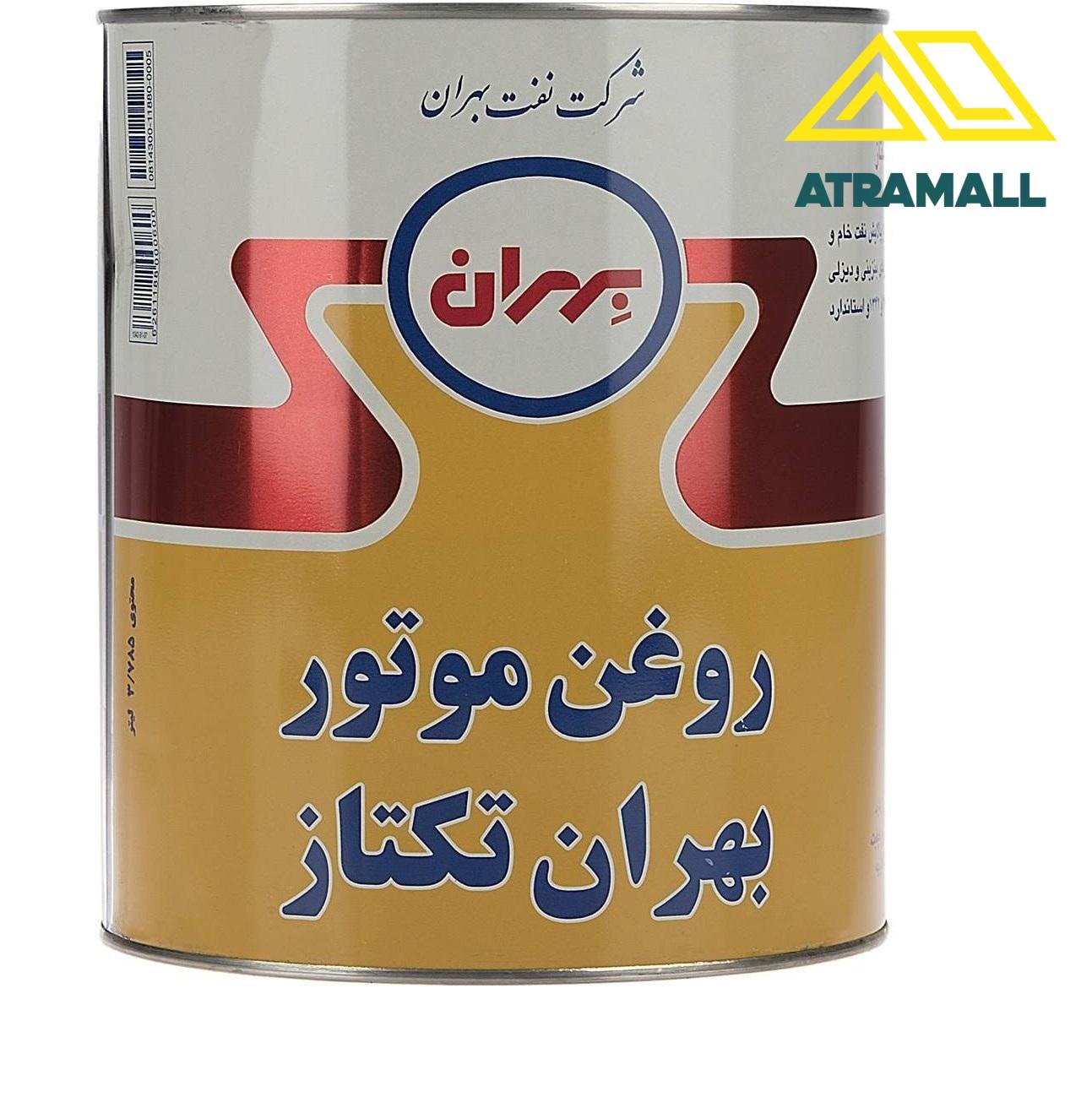 روغن موتور بهران تکتاز ۲۰W50 SG حجم ۴ لیتر