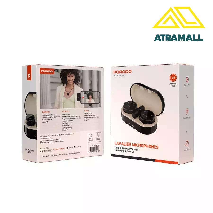 سِت دوتایی میکروفون یقه ای پرودو مدل PD-WMDMIC