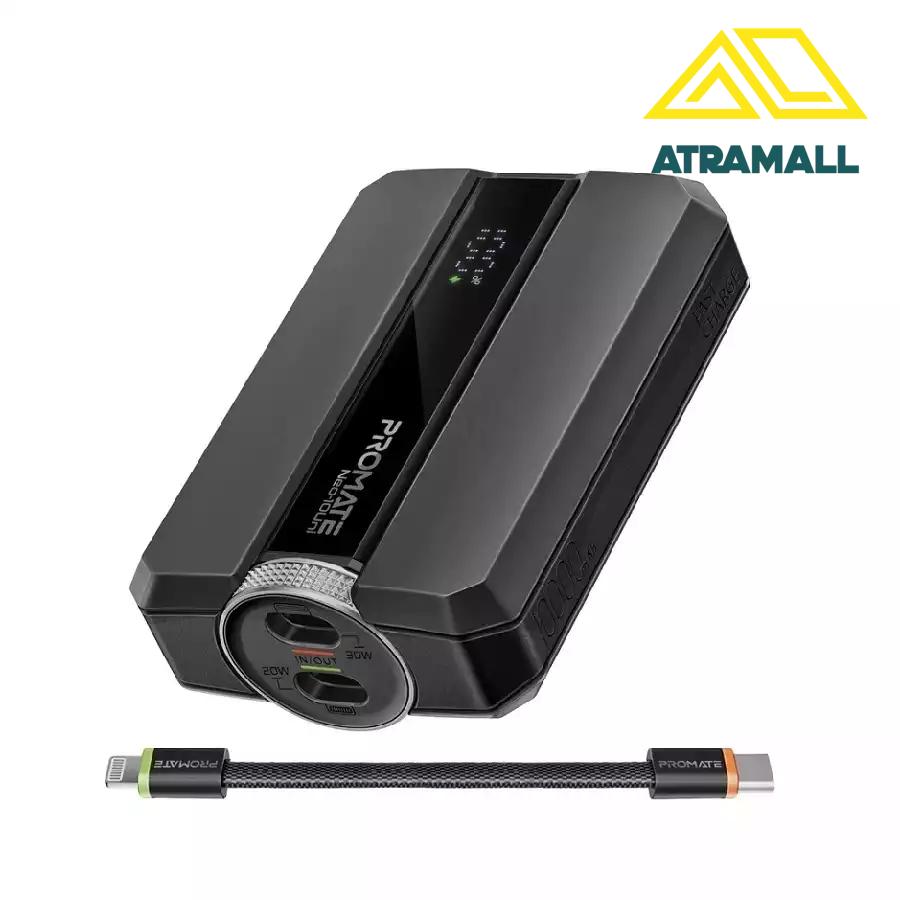 پاوربانک 10000 میلی آمپر پرومیت مدل NEO-10UNI