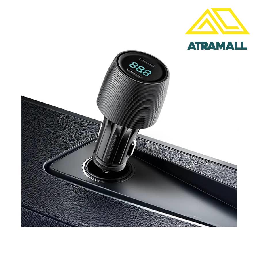شارژر فندکی 66 وات پاورولوژی مدل PCCSR021 - Velox