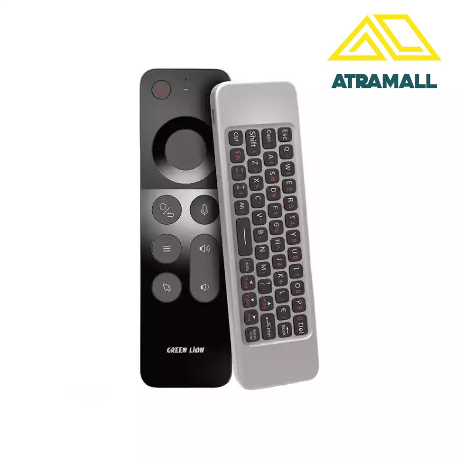 ریموت کنترل و کیبورد بی سیم گرین لاین مدل GN4INWRMT- 4 in 1