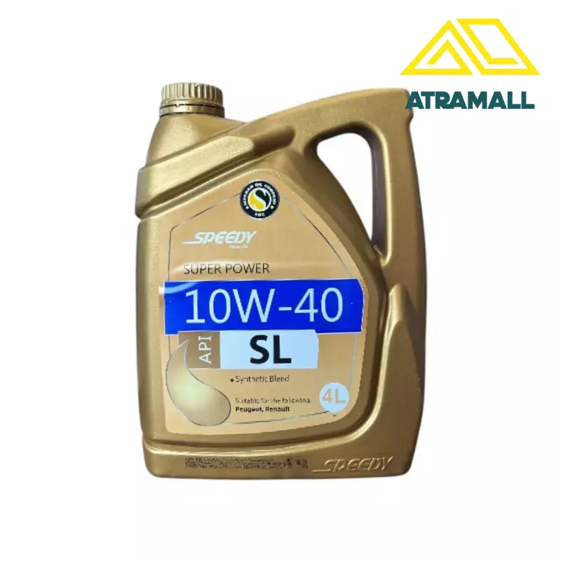 روغن موتور اسپیدی مدل پاور پلاس 10w40 SJ حجم 4 لیتر