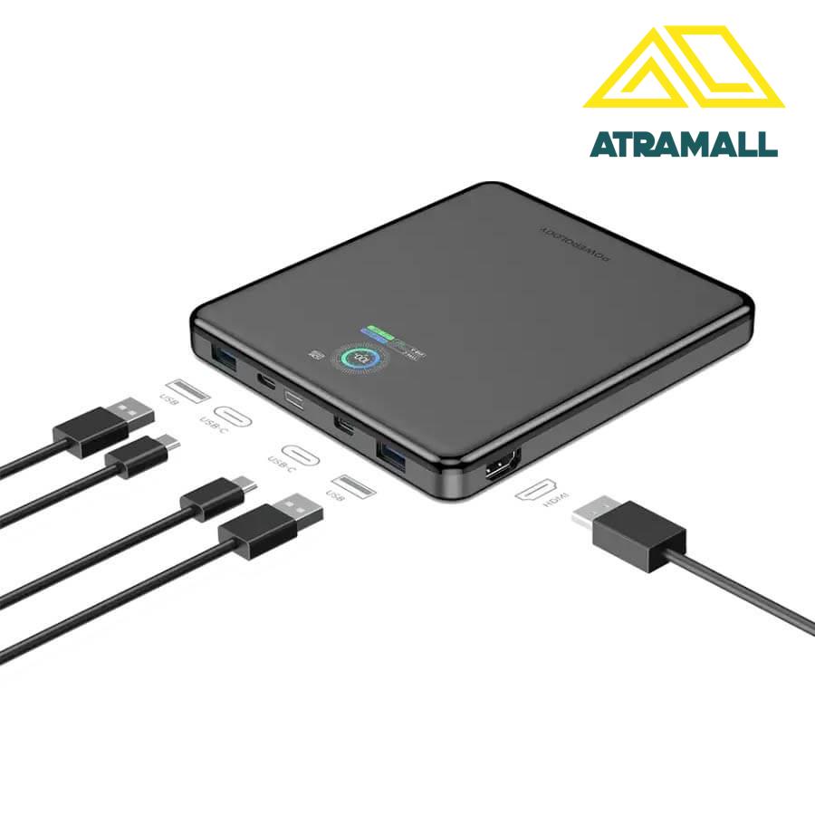 پاور بانک 20000 و هاب HDMI میلی آمپر پاورولوژی مدل PPBCHA89 - VoltStream