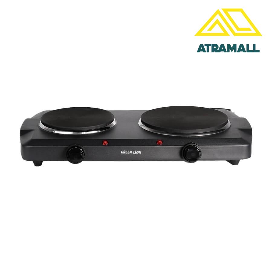اجاق برقی 2 شعله 2500 وات قابل حمل گرین لاین مدل GNPTDLESTOV - Stove