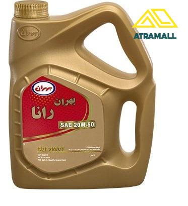 روغن موتور بهران رانا مدل 20w_50 SM حجم 4 لیتر