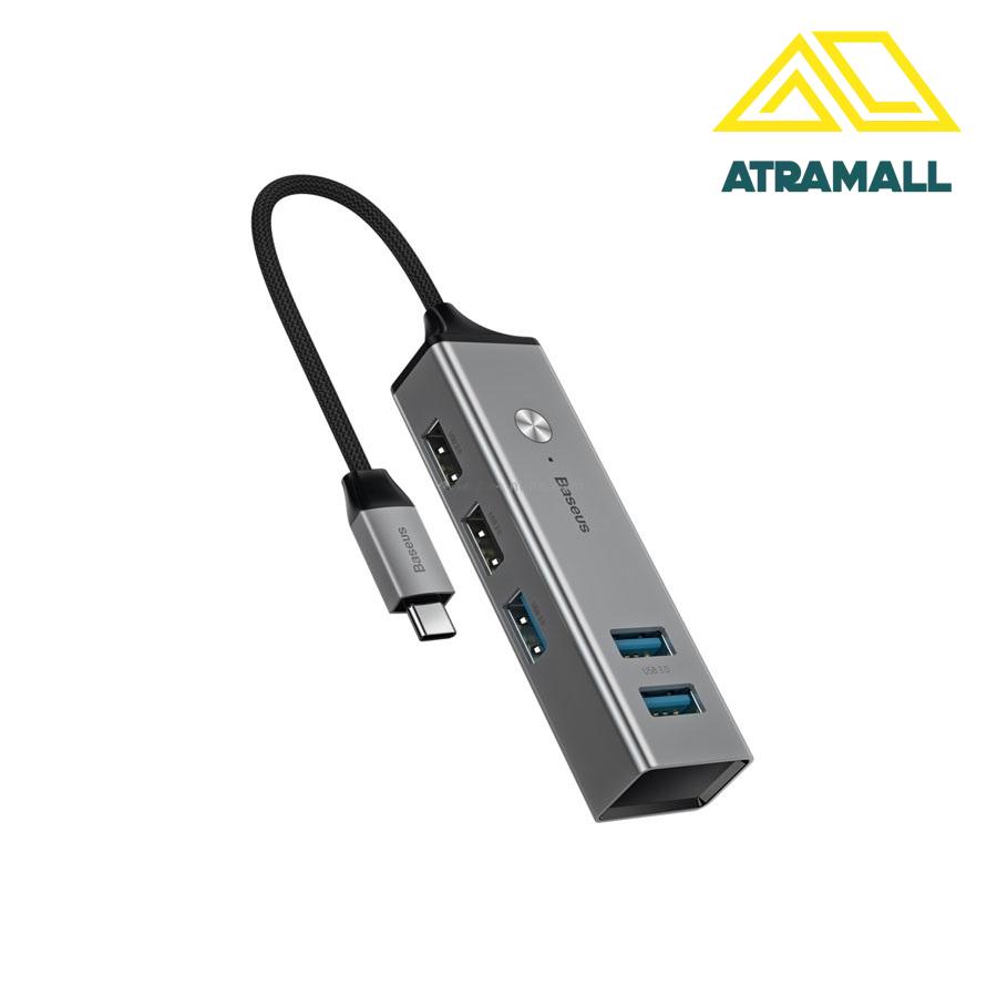 هاب 5 پورت باسئوس مدل Cube HUB Adapter CAHUB-D0G